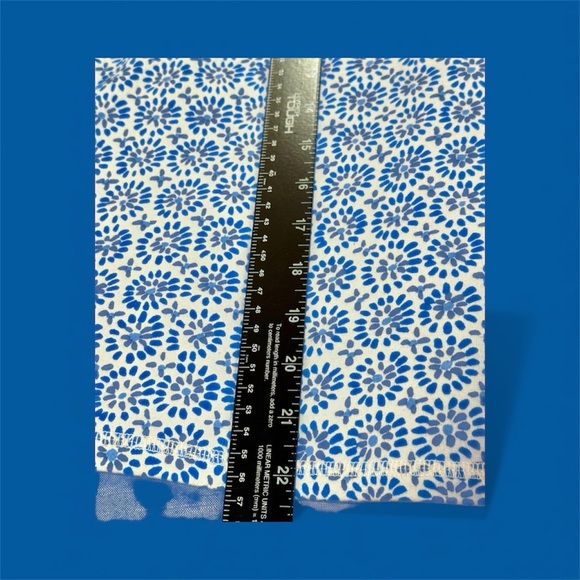 T by Talbots sleeveless Blue, Black, white Patterned Summer Dress size small - Picture 10 of 10